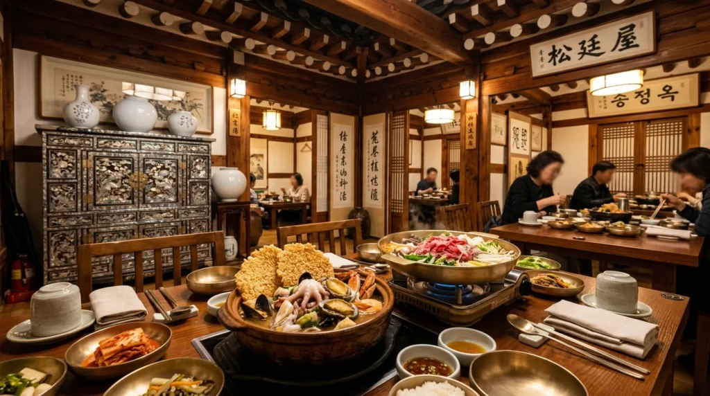 Traditional Korean Dining