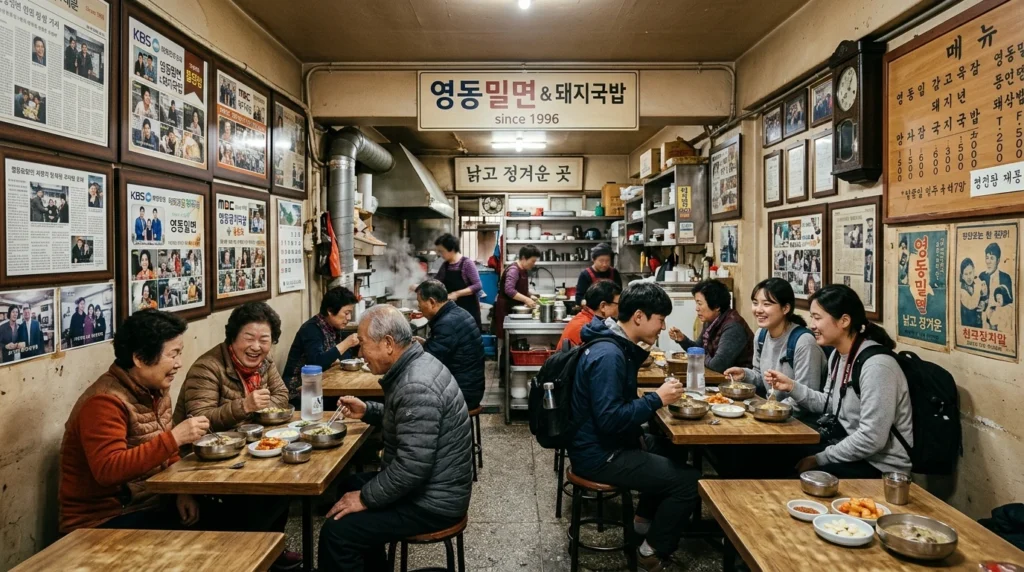 Yeongdong Dwaeji Gukbap inside