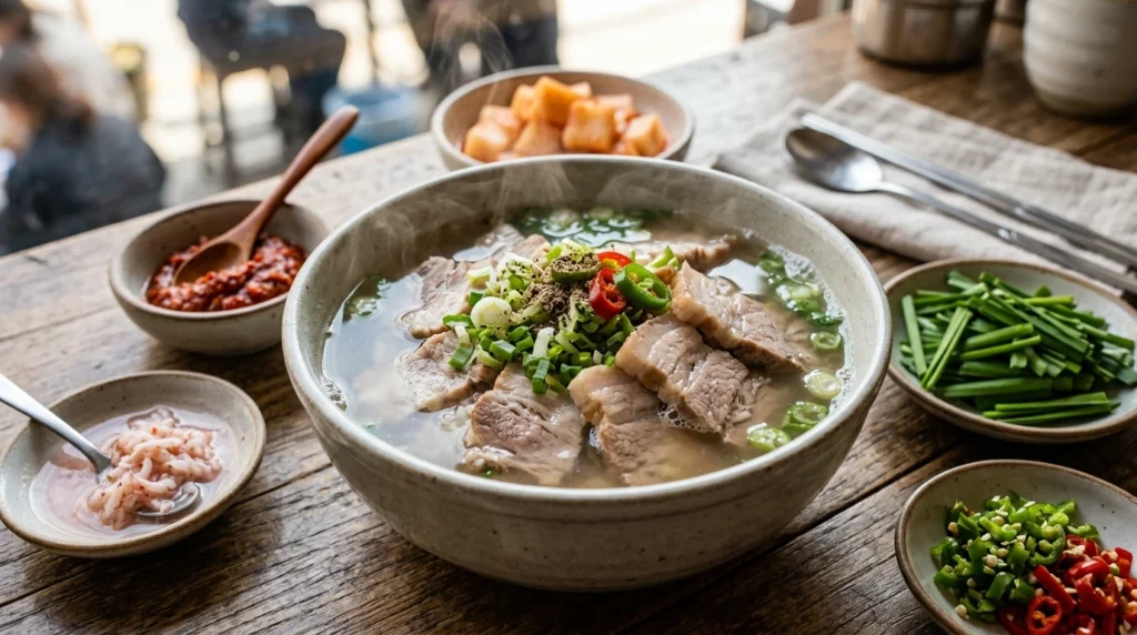 Yeongdong Dwaeji Gukbap Deep, Clear, and Beginner-Friendly Broth