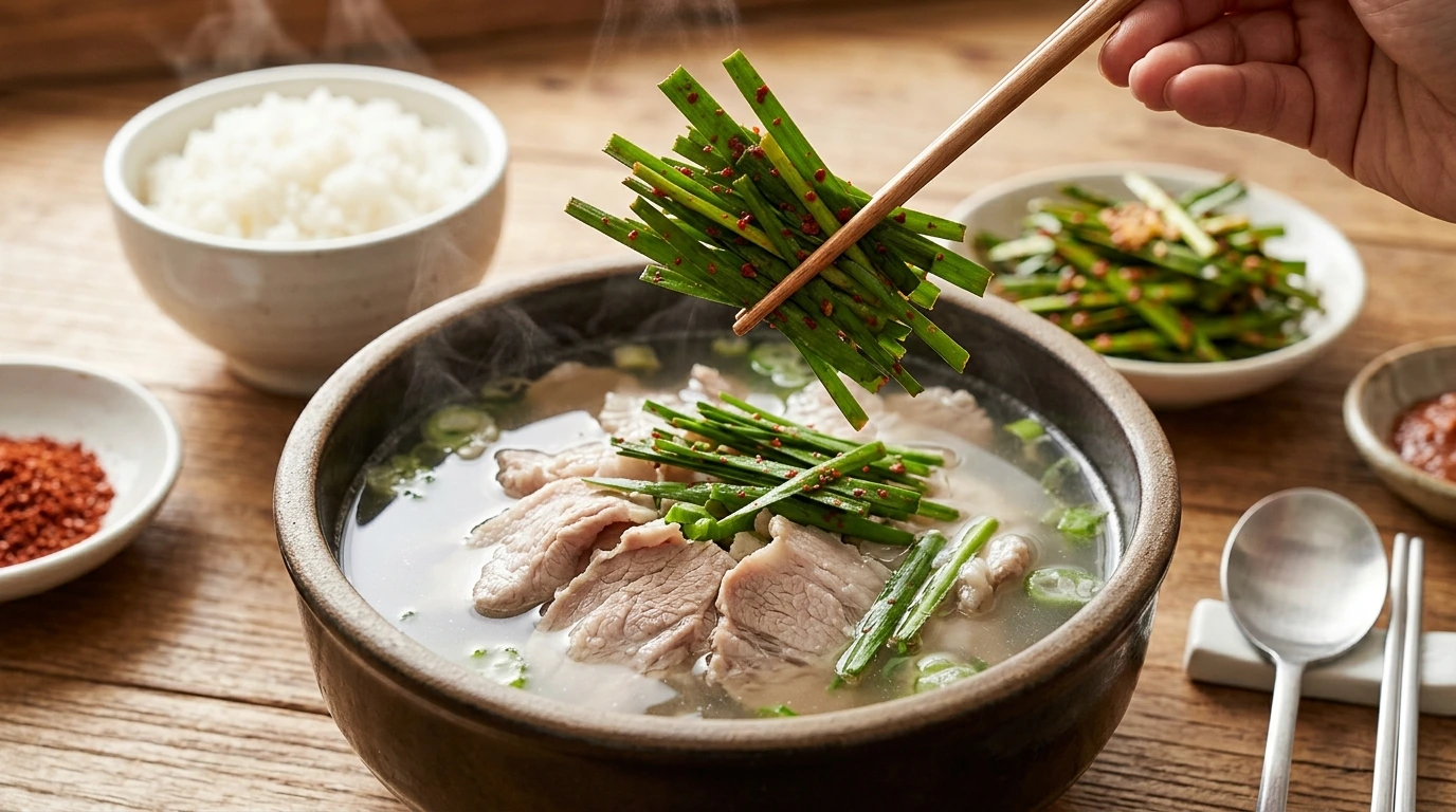 Bonjeon Dwaeji Gukbap close up