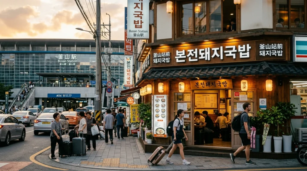 Bonjeon Dwaeji Gukbap outside