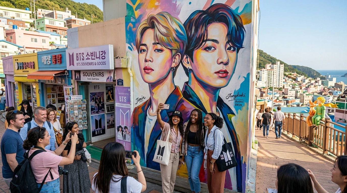 Gamcheon Culture Village tour spot
