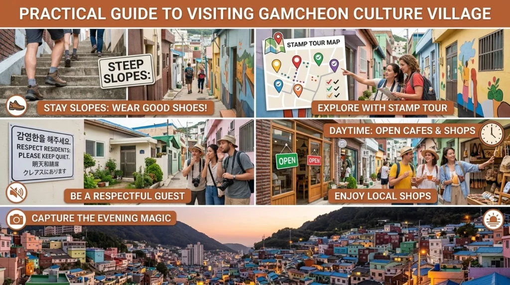 Gamcheon Culture Village tour tips