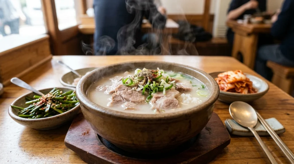 Yeongjin Dwaeji Gukbap Close-up.